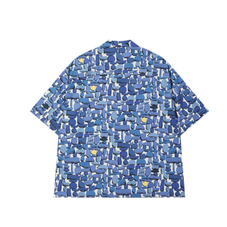 Fila X TIM LAHAN Original Fashion Comfortable Polo Shirt Unisex Shirts F51M529403F-ZB