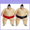 Zabawny i ekscentryczny nadmuchiwany kostium zapaśnika sumo idealny na imprezy i cosplay
