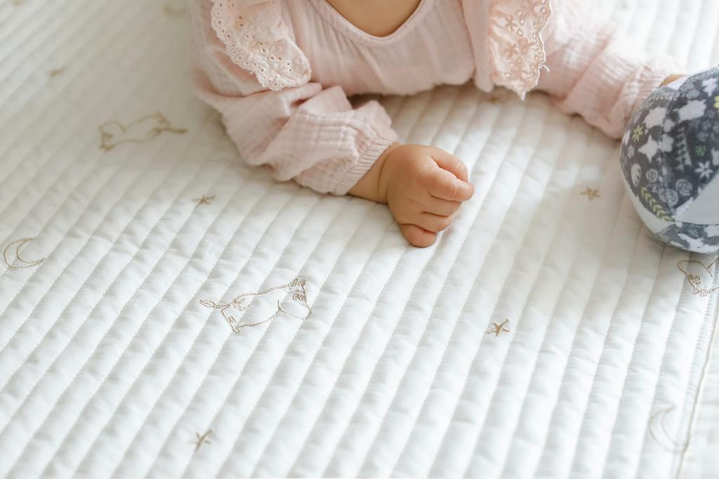 DADWAY MOOMIN BABY Quilted Blanket M Stella NZMB005150221 Blanket Off-White