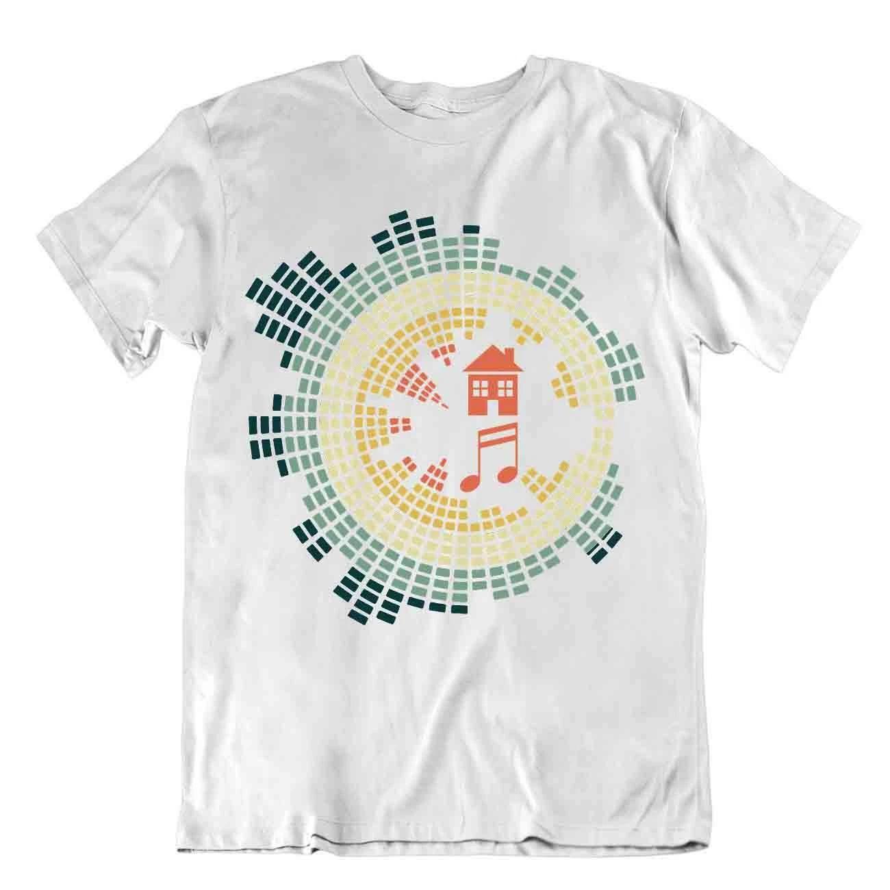 Music Is Home T-Shirt Center Of Life Shirt Funny Cool Tee S