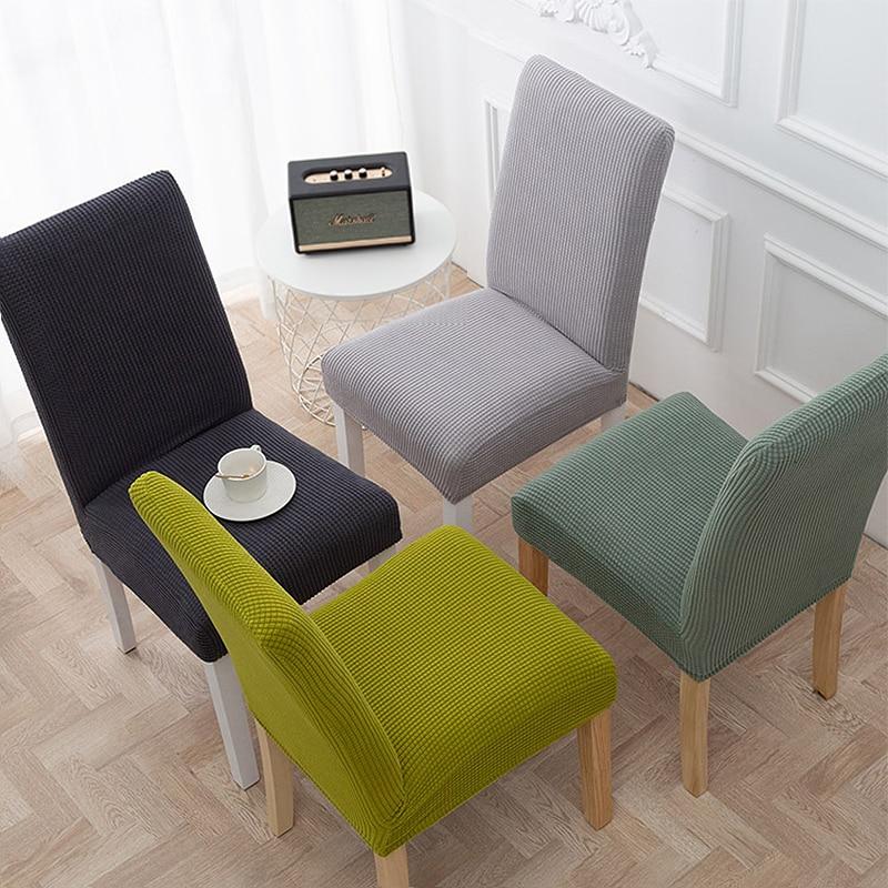 

1/2/4/6 шт., жаккардовые чехлы на стулья, универсальный размер, самые дешевые чехлы на стулья, чехлы на сиденья для столовой, домашний декор