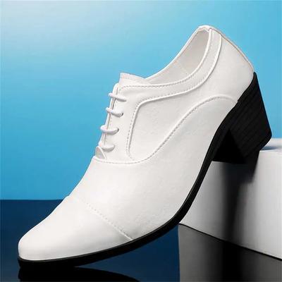 Semi-formelles gebundenes Partykleid für Hochzeitsschuhe Berühmte Marke Herren Weiße Kleiderschuhe Sneakers Sportlich Hochwertig Luxus