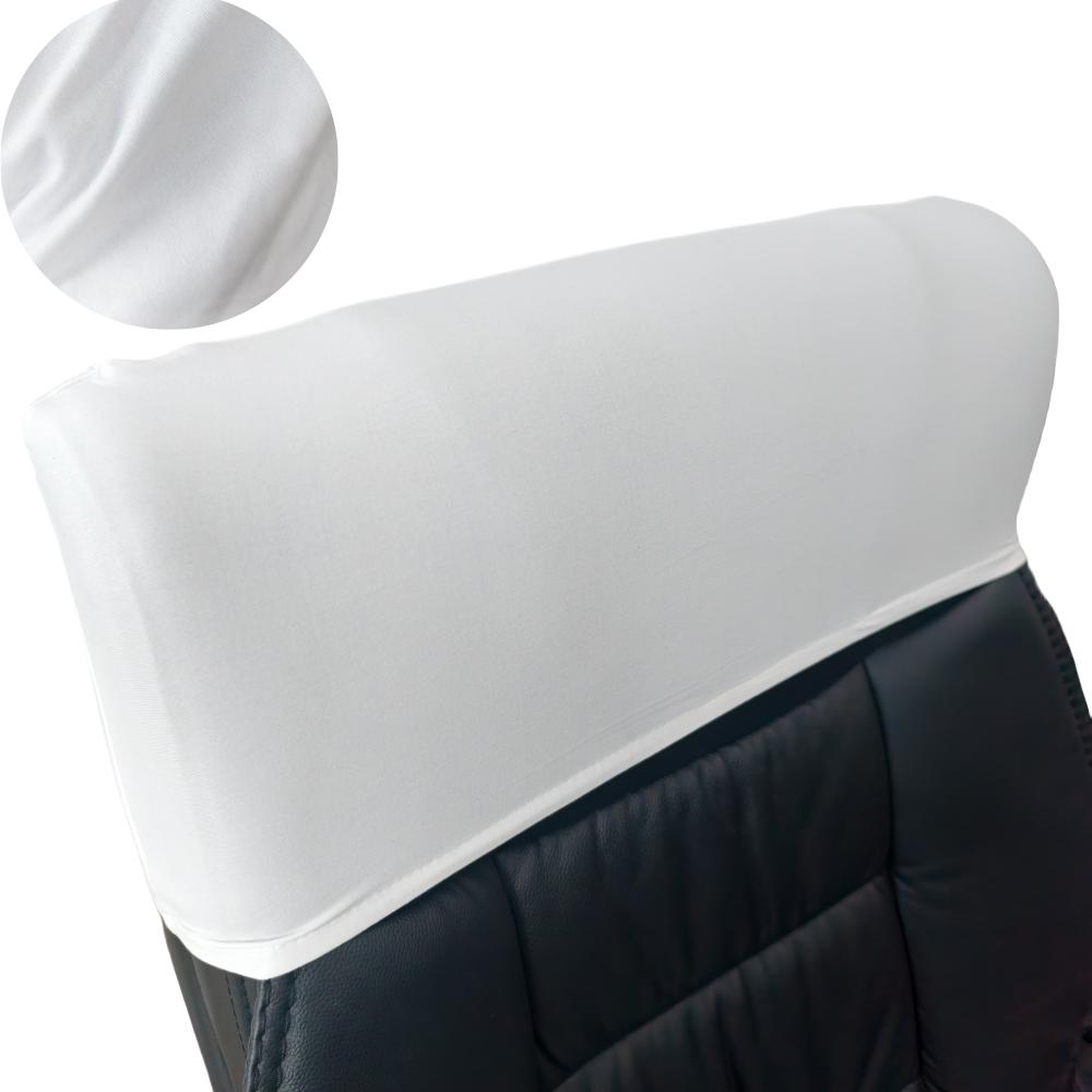 

1pc Elastic Office Boss Chair Backrest Cover Chair Back Protection Dustproof Backrest Chair Head Pillow Protection Slipcover белый