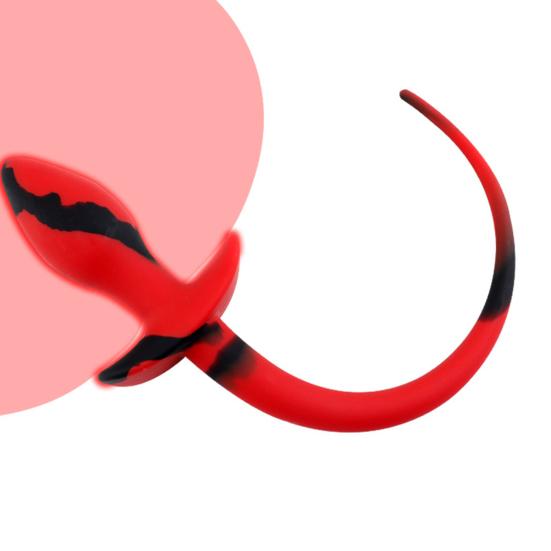 Utile plug stimolatore di testa Giocattolo sessuale igienico completo per la stimolazione della coda di volpe Plug di testa per la camera da letto