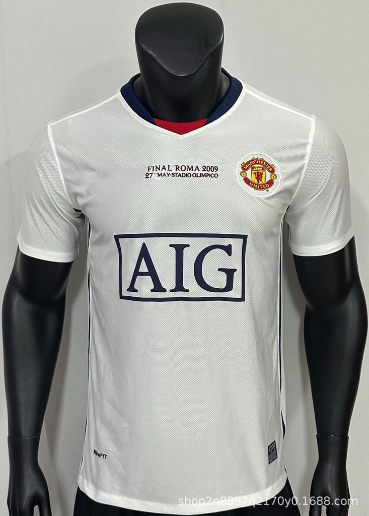 Voetbalclub Liverpool Vintage Shirt Thuis Champions League Editie Real Madrid Thuisshirt Klassiek Vintage Voetbalshirt
