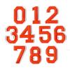 Colorful English Letter & Number Embroidery Patch Set for Clothing Decoration