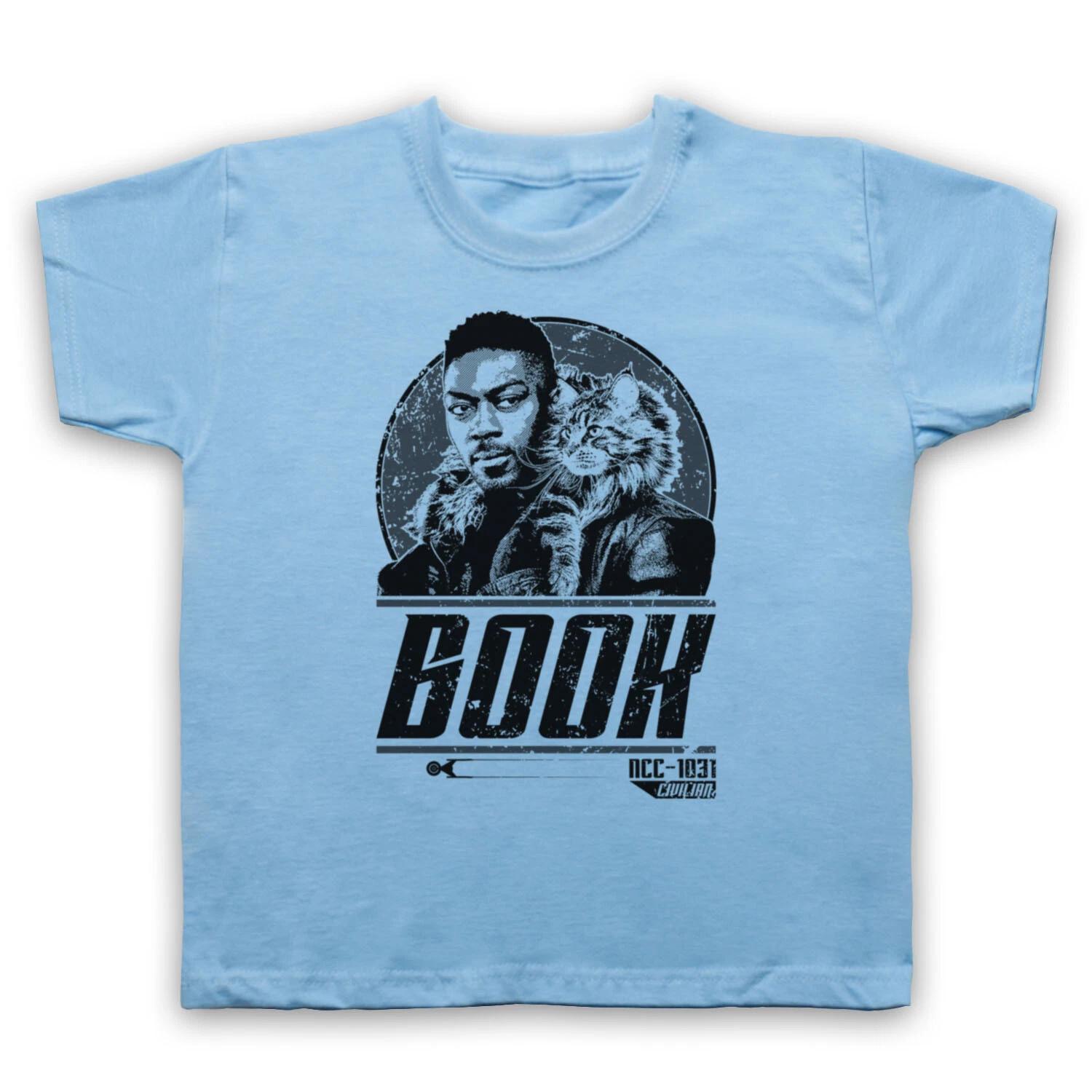 STAR DISCOVERY CLEVELAND BOOK BOOKER SCI FI TREKKIE TRIBUT KIDS CHILDS T-shirt 160