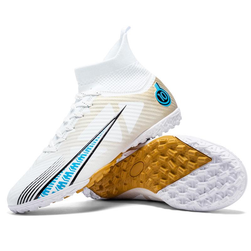 Batch 2025 Xiyin Amazon High-top Football Shoes for Boys and Girls AG Long Nails TF Broken Nails Competition Training Shoes