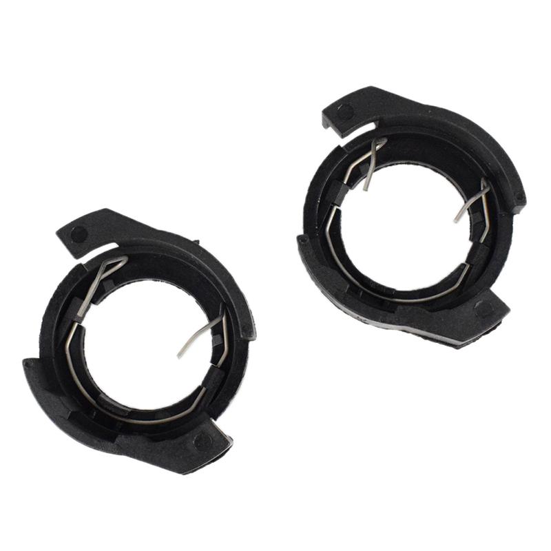 H7 LED Headlight Bulb Adapter Holder for Vehicle Head Lamp Base Retainer Ensures Secure Bulb Position for Driving