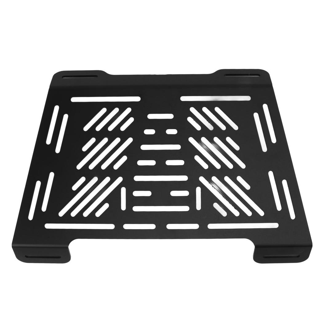 Motorcycle Rear Luggage Rack Stainless Steel 8KG Load Bearing Enlarged Seat Carrier Support Shelf for Most Motorbike