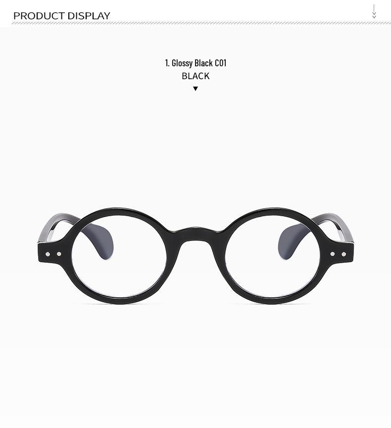 Leopard Print Retro Oval Glasses for Women: Myopia, Small Face, No-Makeup, Homebody, Bookworm Style, Tortoiseshell.