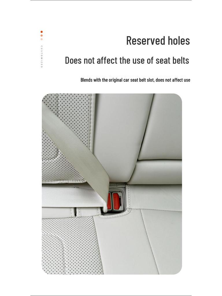 iCAR R7 Breathable Car Seat Cushion – Universal Fit for All Seasons, Interior Car Accessories