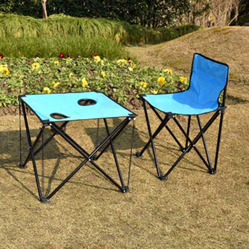 Seashore Outdoor Folding Chair Set