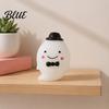 Soft Ghost Toy Halloween Stress Ball Toy Anxiety Relief Squeeze Cartoon Sensory Fidget for Party Favors Decompression