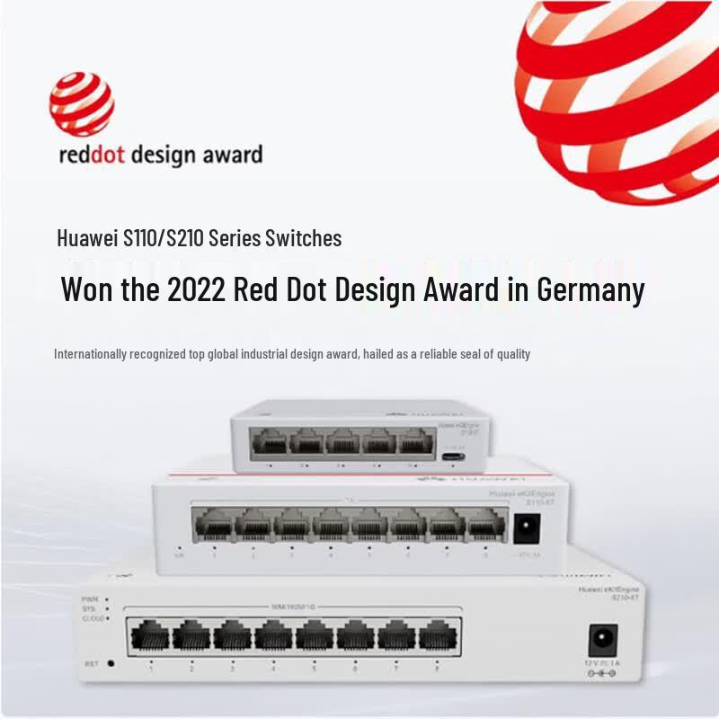 Huawei Kunling S110-8T 8-Port Gigabit Enterprise Switch