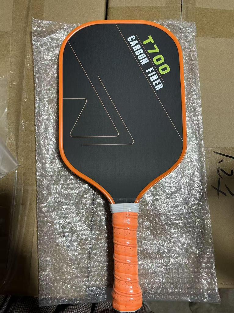 T700 Matte Carbon Fiber 16mm Pickleball Paddle - Lightweight, Professional Competition Style