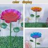 Bird Baths Vintage Flower Iron Decoration Flower Bird Bath For Feeding Home Garden Backyard Courtyard Landscaping Park Outdoor