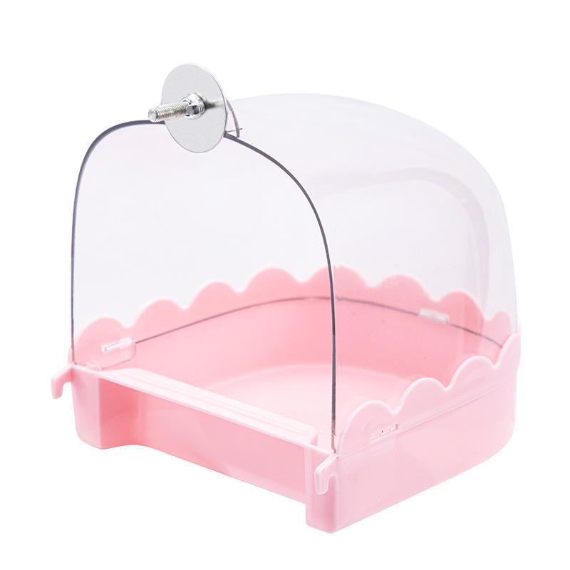 Parrot Bathtub: Tiger Skin Jade, Peony Design & More for Small Birds.