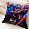 T-Tower Game Of G-Gods Pillow Covers Cartoon Sofa Decorative Home Double-sided Printing Short Plush Cute Cushion Cover