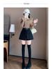 Women's High-Waisted A-Line Skort: 2026 Spring/Summer Fashion, Two-Piece Design, Wide-Leg, Casual Shorts.