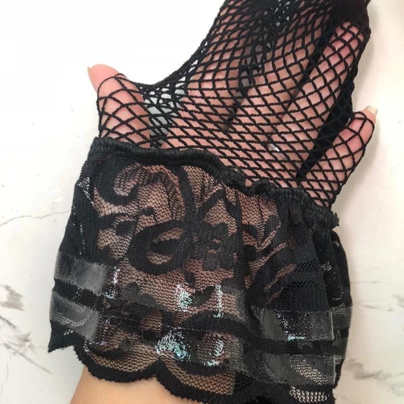 Mesh Fishnet Stockings Women Lingerie Sexy Lace Thigh High Socks Women Stockings Lolita Girls Knee High Socks Stocking