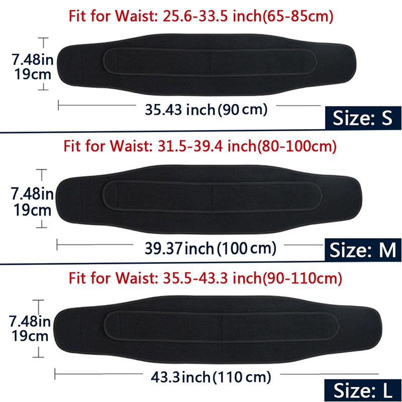 Durable And Safe Tcare Back Support Sport Adjustable Back Brace Lumbar Support Belt With Breathable Dual Straps Gym Lower Back Pain Relief Unisex