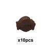 MOC City Small Particles Building Blocks Boys Girls Figures Accessories Curly Hair Beard Set Mini Bricks Toys Gifts For Kids G01
