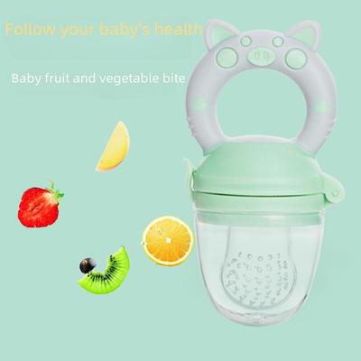 Massaggiagengive in Silicone per Neonati con Frutta e Verdura