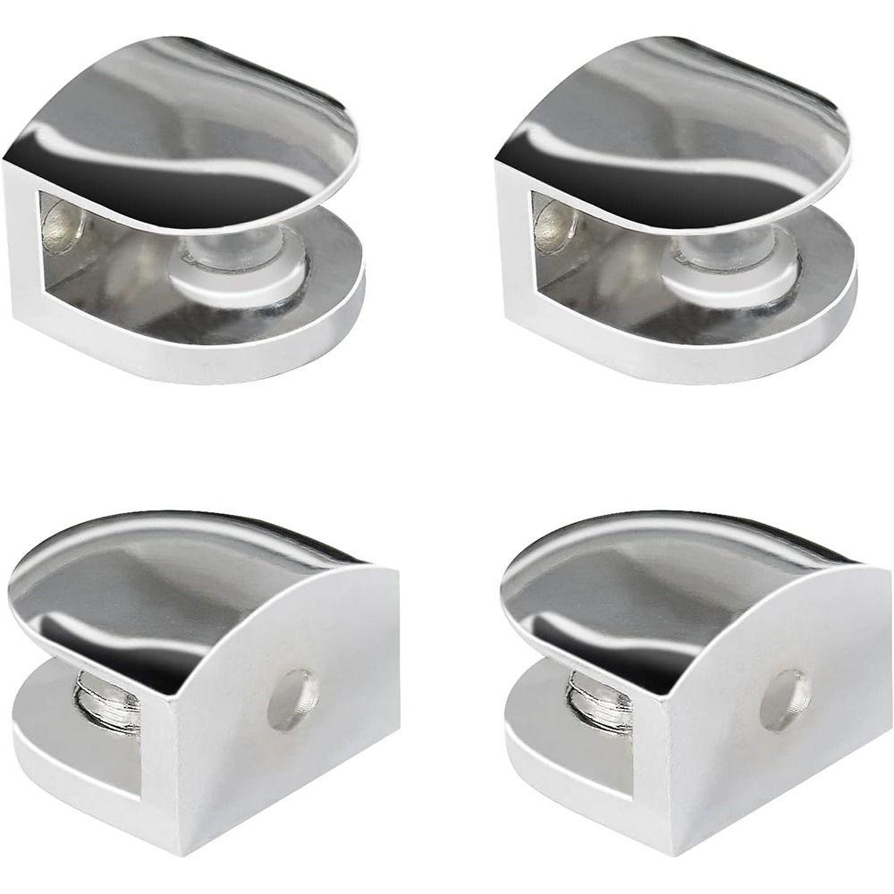 Heavy Duty Railing Holder Stainless Steel Glass Support Hardware Wall Mount Clip