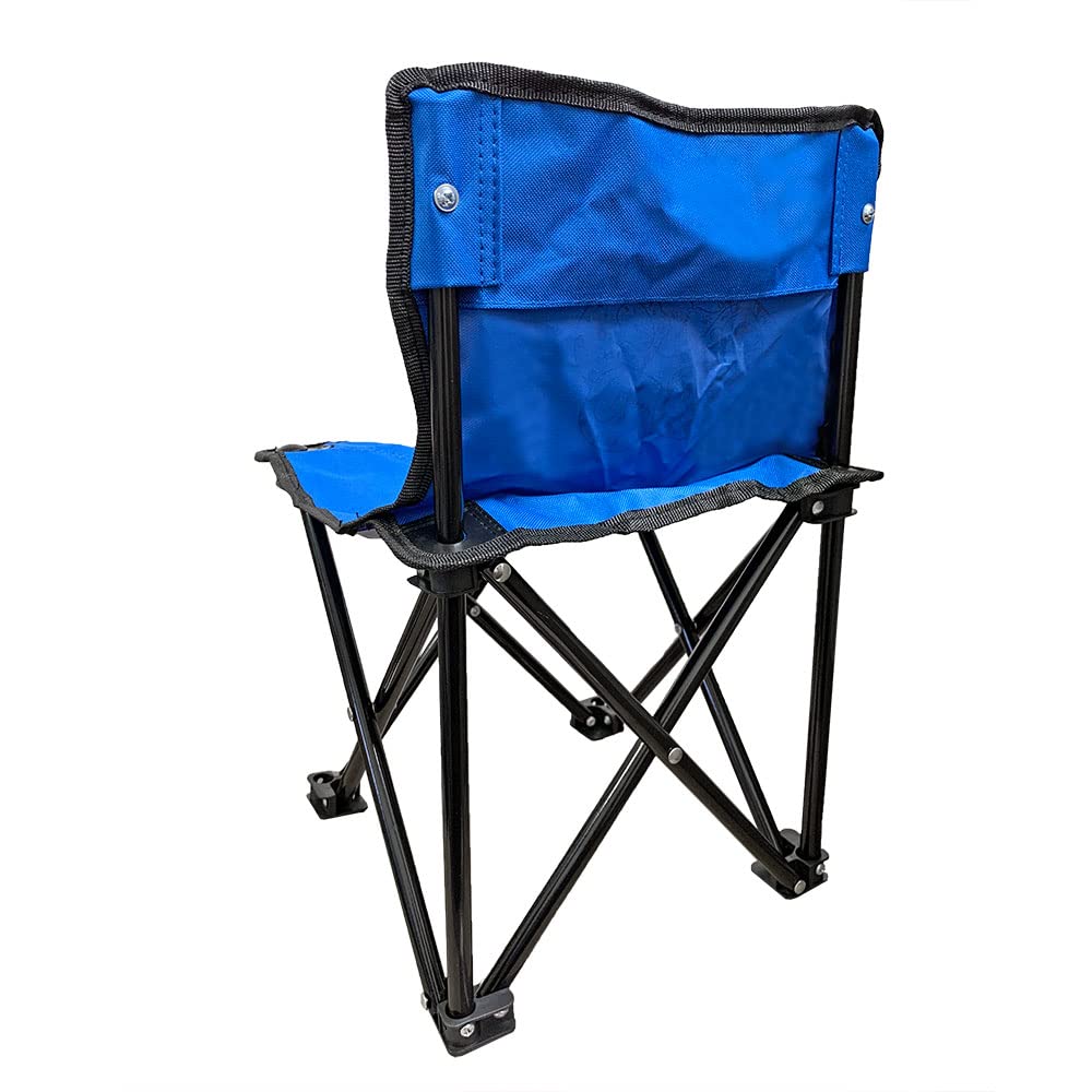 Sumikko Gurashi Sumikko Camp Folding Chair with Storage Bag 31cm Load Capacity 80kg Compact Storage Fishing Camping Approx. (Blue)