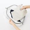 MUJI Polyester Reversible Laundry 52cm X 35cm X 35cm 83932367 Net, Round, Large, Approx. (W) (D) (H)