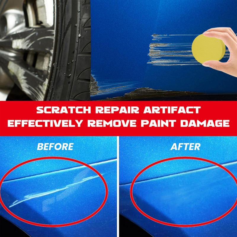 Car Scratch Repair Paste 60ml Easily Repair Paint Scratches Cream Auto Polish & Paint Restorer Effective Car Detailing Kit