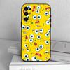 S-SpongeBob Baby  Phone Case Black Silicone Soft For Samsung S25,S24,S21,S22,S23,S30,Ultra,S20,Plus,Fe,Lite