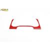 For Hyundai Elantra 2017- Red Carbon ABS trument Panel Frame Cover Trim