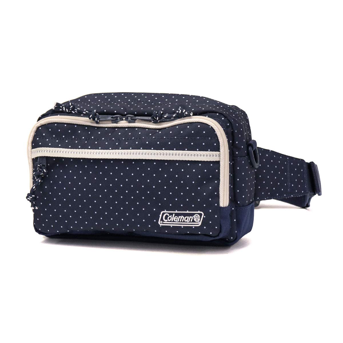 

Walker Pouch [Coleman] (Navy Dot)