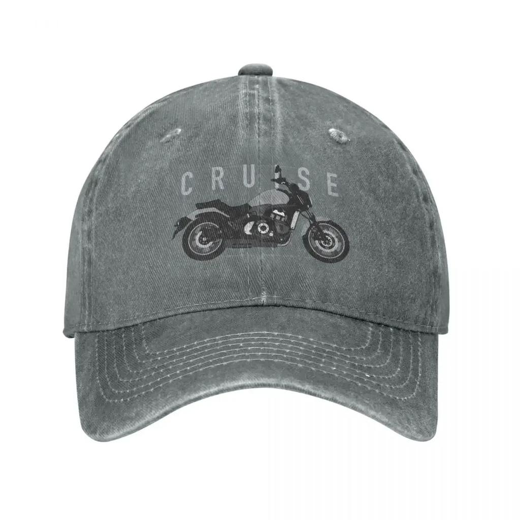 Cruise Kawasaki Vulcan S Grey H Baseball Cap Bobble Hat Fishing Cap Birthday Tactical Cap For Unisex Women's