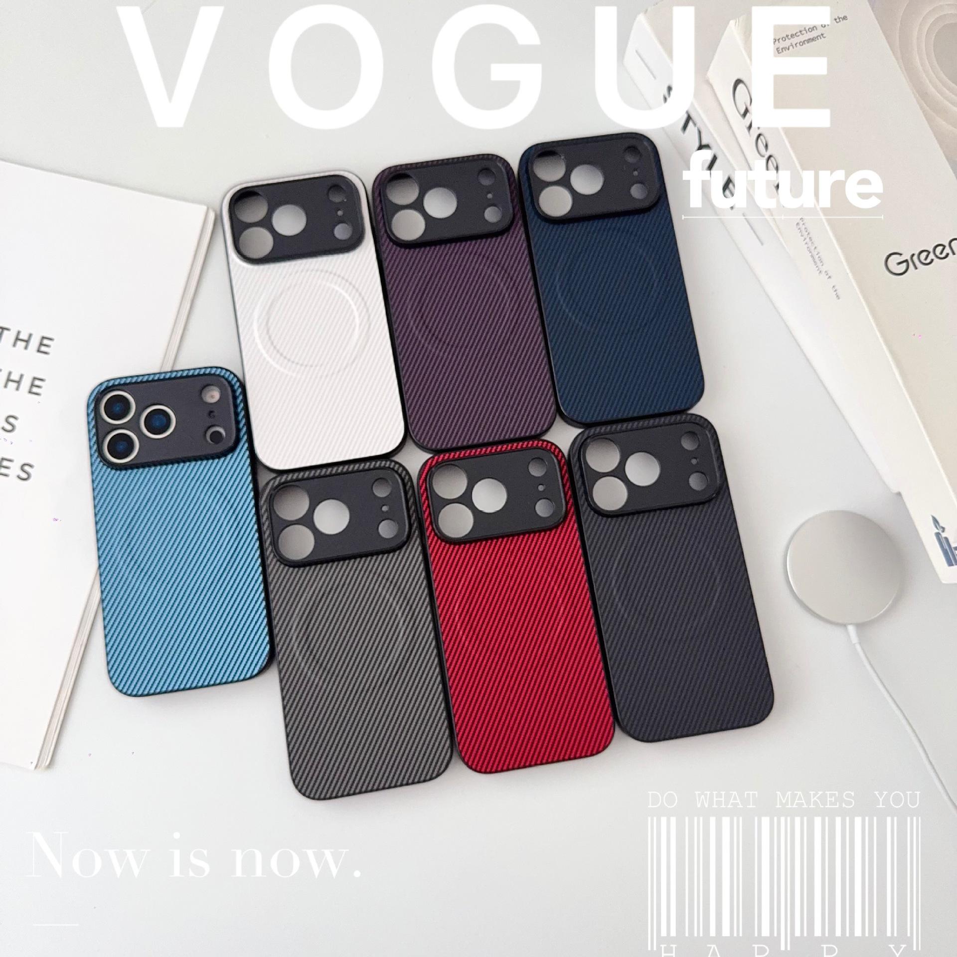 Apple iPhone 17 Pro Max Full Coverage Carbon Fiber Drop-Proof Case iPhone 15 Pro