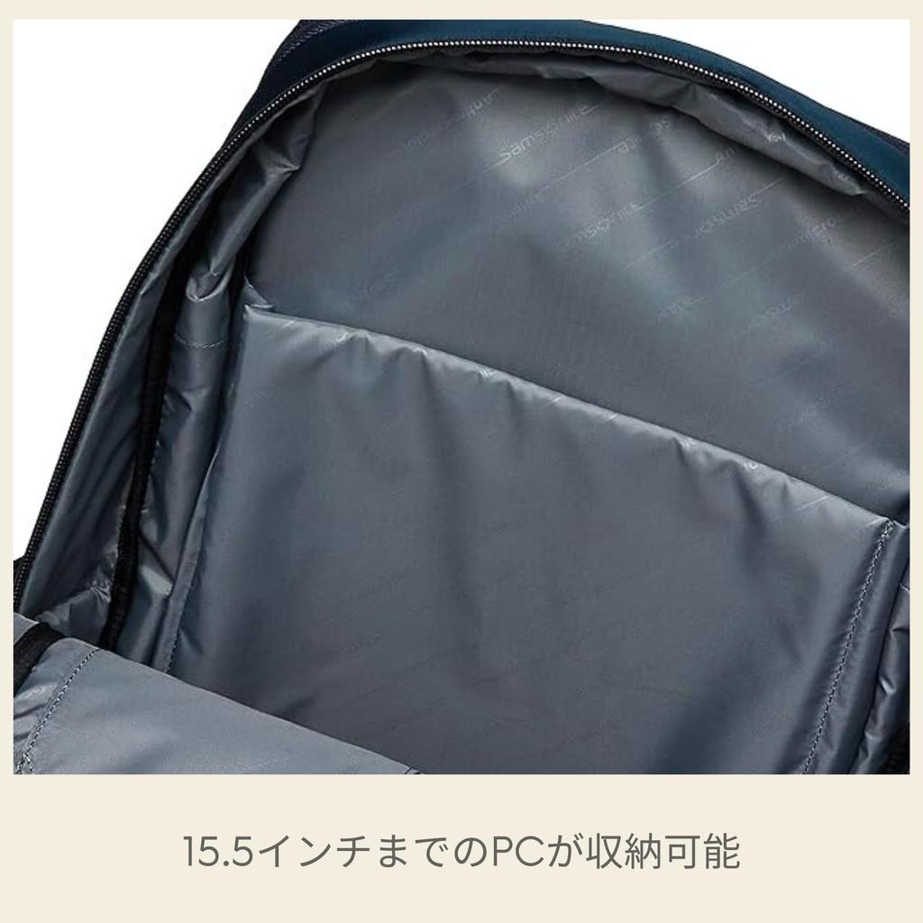 Samsonite 2 Navy Flyz-Lite Backpack, Large, Expandable,