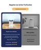 Household Air Purifier with Negative Ion, Baby-Safe, Removes Formaldehyde, Filters Cat Hair and Dust, Eliminates Indoor Smoke Odor.