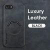 Magnetic Retro Leather Case For iPhone 16E 7 8 Plus SE 2020 2022 iPhone8 Plus Wireless Charging Phone Case Cover