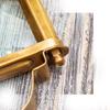 Nautical Brass Red Handled Magnifying Glass Reading Magnifier