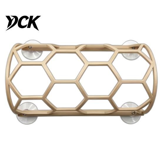 3D Printed Pet Habitat Reptile Honeycomb Climbing Shelf, Suction Cup Snake Tunnel Hide, Rest Platform Breathable Cave for Ball Python, Lizard,