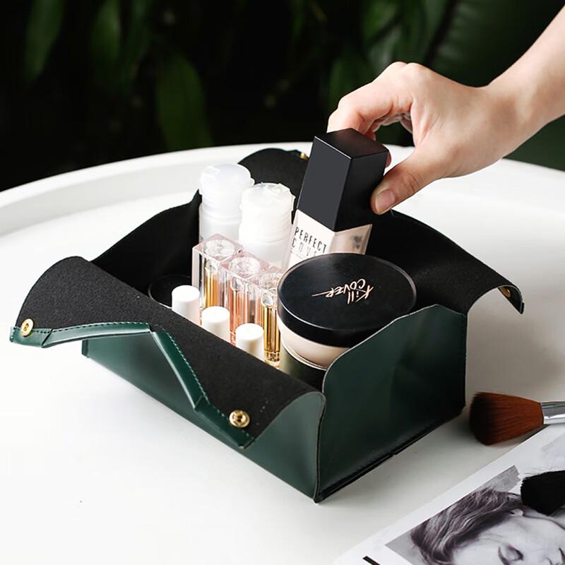 JINXI Light Luxury Leather Tissue Box