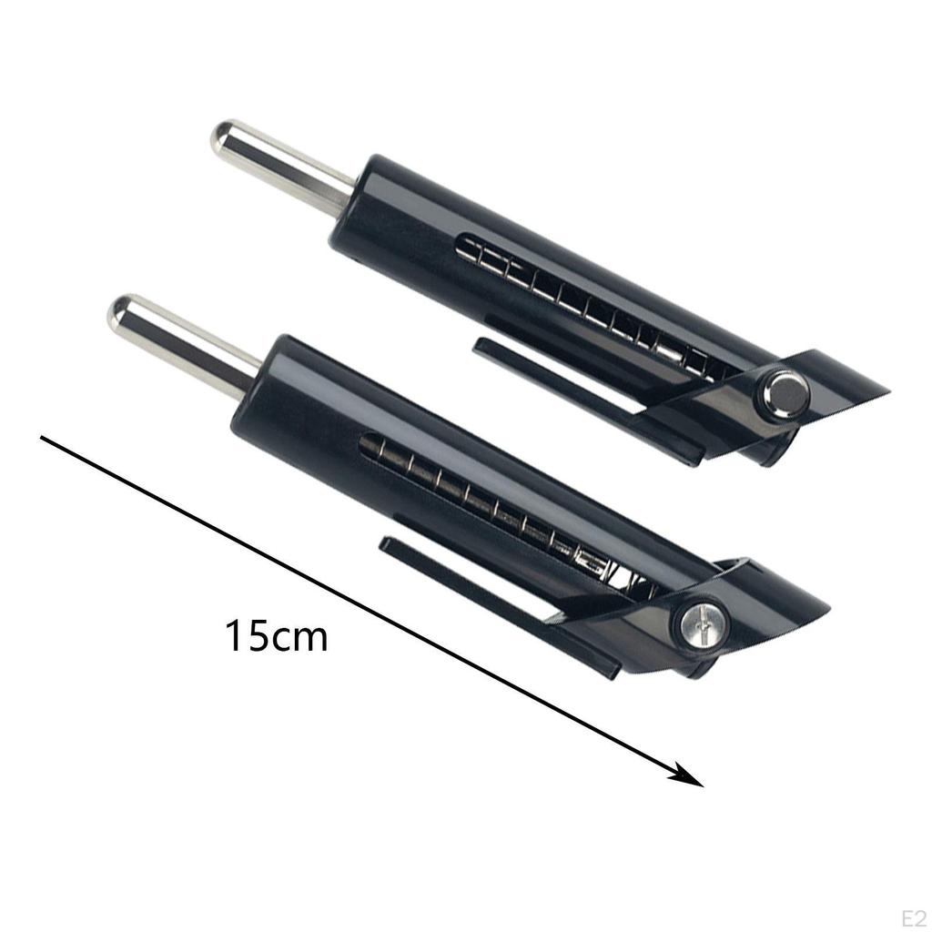 2x Viktmagasinstift Lastning Låsande Väljare Lås Utrustning, Gym