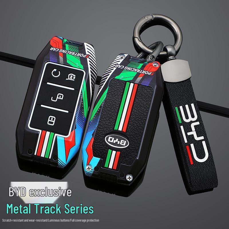 Durable Key Covers for BYD e1/e2, e3/S2, Qin Yuan New Energy Cars - Anti-Drop Shells for Men & Women