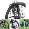 Light Weight Metal Bicycles Front Fork Rack Suitable For Various Models Perfect for Tourings Camping and Daily Commutes