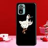 Custodia Cartone Animato Oca Divertente Per Xiaomi Redmi Note 11 Pro Note 10 9 8 Pro 11S 9S 10S Cover Per Redmi 10 9 9A 9C 9T