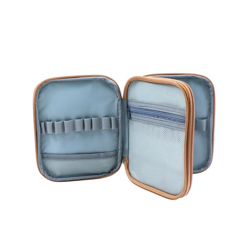 Многофункциональная сумка-органайзер для крючков для вязания крючком портативный чехол для хранения спиц для вязания для инструментов для вязания и швейных принадлежностей 1090₽