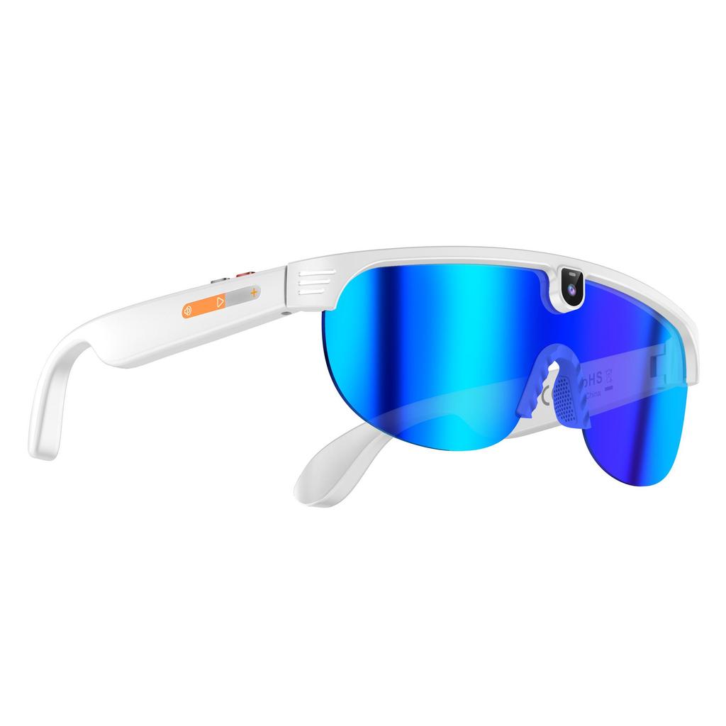 AI Smart Cycling Glasses with Camera: Bluetooth, Translation, HD Photos for Outdoor Cycling