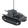 WW2 German II Tank Military Building Blocks Toy Moc Bricks Set New with Free Soldiers